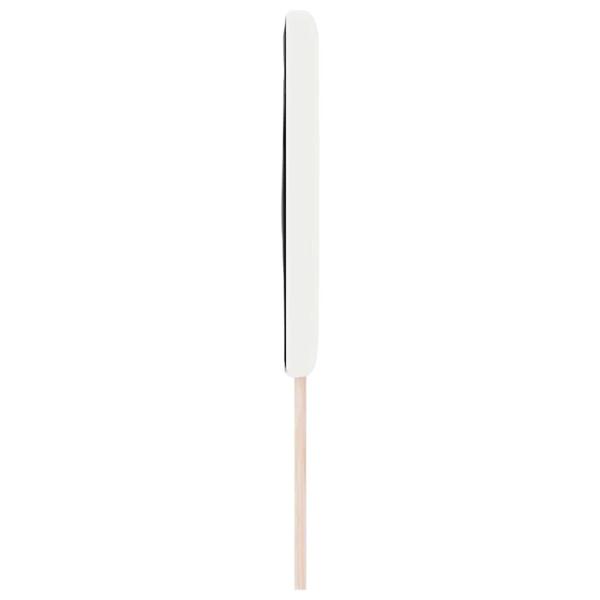 Kopfteil Einfarbig Weiß 180 cm Kunstleder
