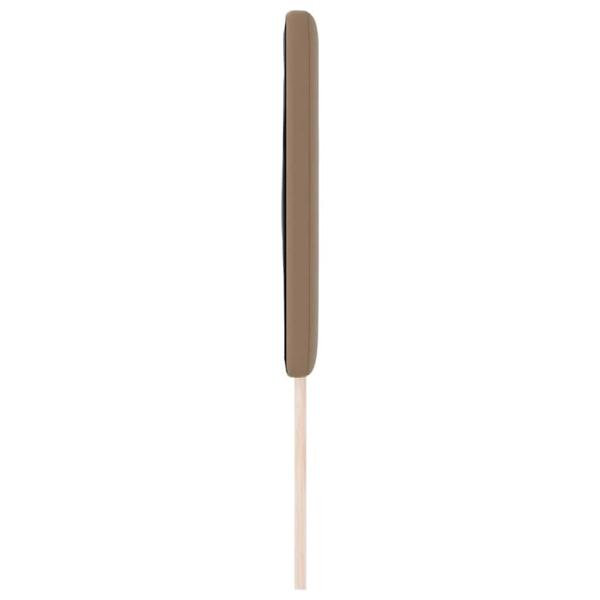 Kopfteil Einfarbig Cappuccinobraun 180 cm Kunstleder
