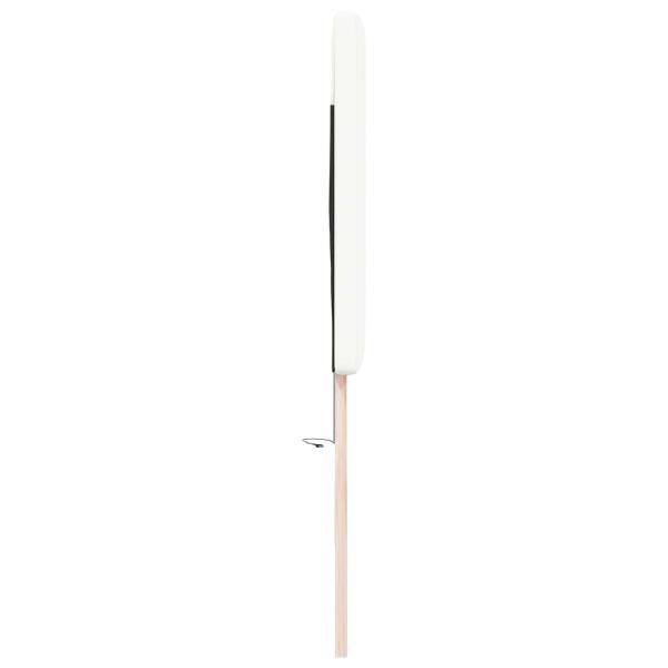 LED Kopfteil Weiß 200 cm Kunstleder