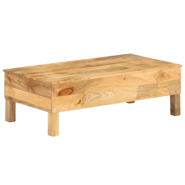 Couchtisch Massivholz Mango 110x55x35 cm