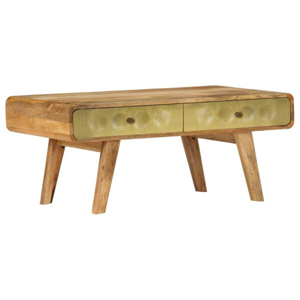 Couchtisch Massivholz Mango 90x50x40 cm