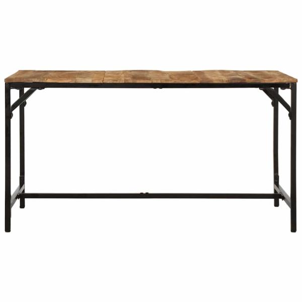 Esstisch 140x70x75 cm Raues Massivholz Mango