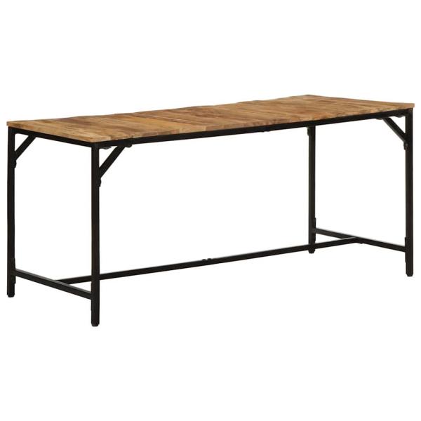 ARDEBO.de - Esstisch 160x80x75 cm Raues Massivholz Mango