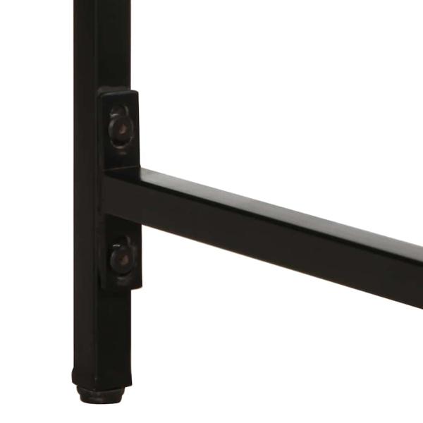 Esstisch 160x80x75 cm Raues Massivholz Mango