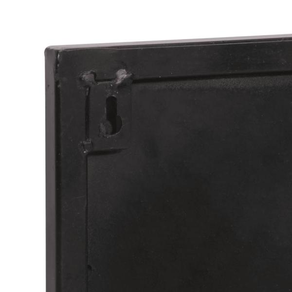 Wandgarderobe 90x11x30 cm Massivholz Mango