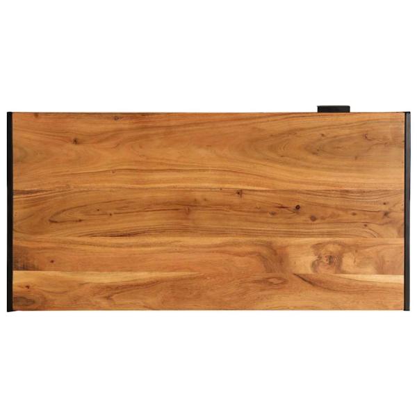Couchtisch 110x55x40 cm Massivholz Akazie