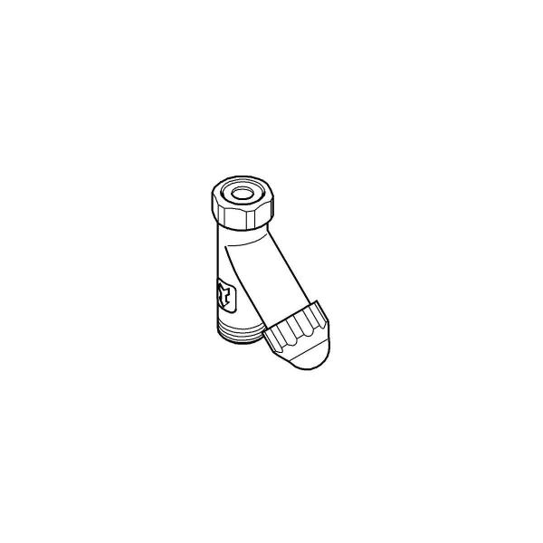 GROHE Original WAS Schrägfilter, 3/4", chrom (41275000)