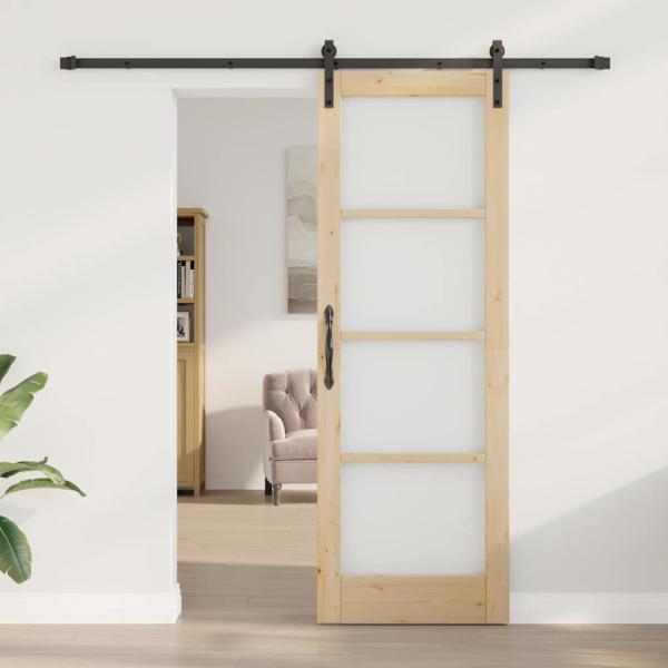 Schiebetür mit Montageset 'ORKDAL'73,5x211 cm