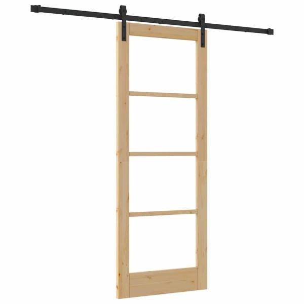 Schiebetür mit Hardware Set 'ORKDAL'78x202 cm