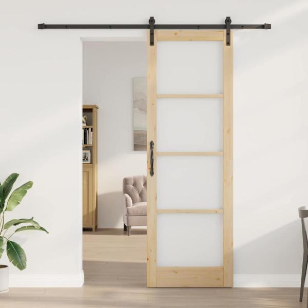 Schiebetür mit Hardware-Set 'ORKDAL'78x232 cm
