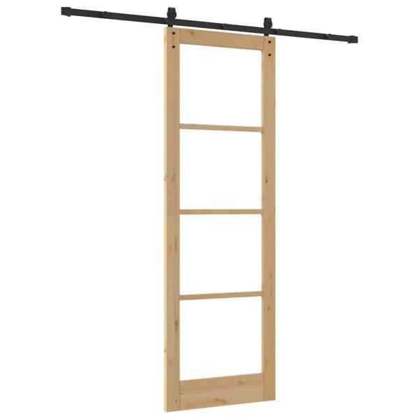 Schiebetür mit Hardware-Set 'ORKDAL'78x232 cm