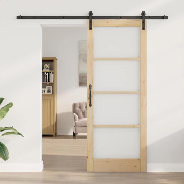 Schiebetür mit Beschlagsatz 'ORKDAL'83x211 cm