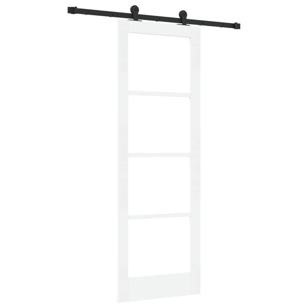 Schiebetür mit Beschlägen ORKDAL Weiß 73,5x211 cm