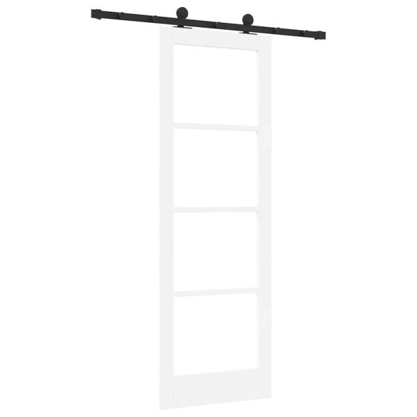 Schiebetür mit Beschlägen ORKDAL Weiß 73,5x211 cm
