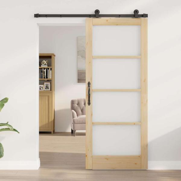 Schiebetür mit Zubehör-Set 'ORKDAL'83x202 cm