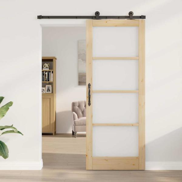Schiebetür mit Hardware-Set 'ORKDAL'83x211 cm