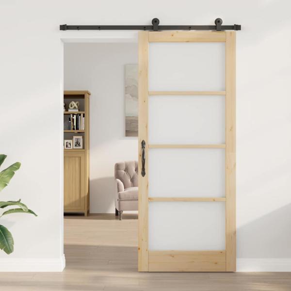 Schiebetür mit Hardware-Set 'ORKDAL'86x211 cm