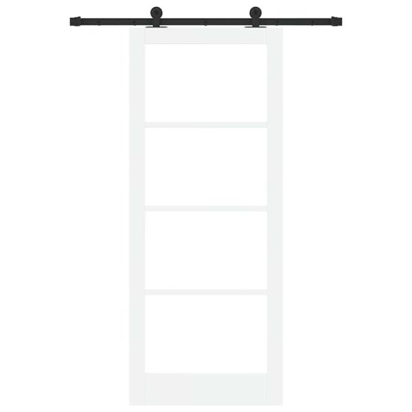 Schiebetür mit Montageset "ORKDAL" Weiß 86x211 cm