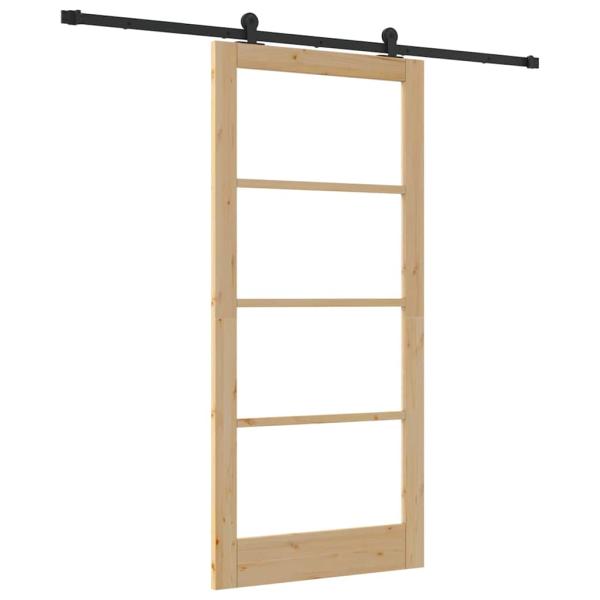 Schiebetür mit Beschläge-Set 'ORKDAL'93x202 cm