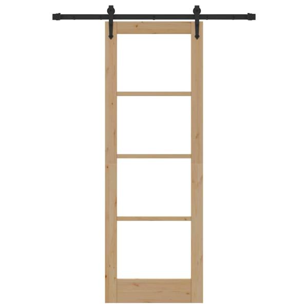 Schiebetür mit Beschlagset "ORKDAL" 73,5x211 cm