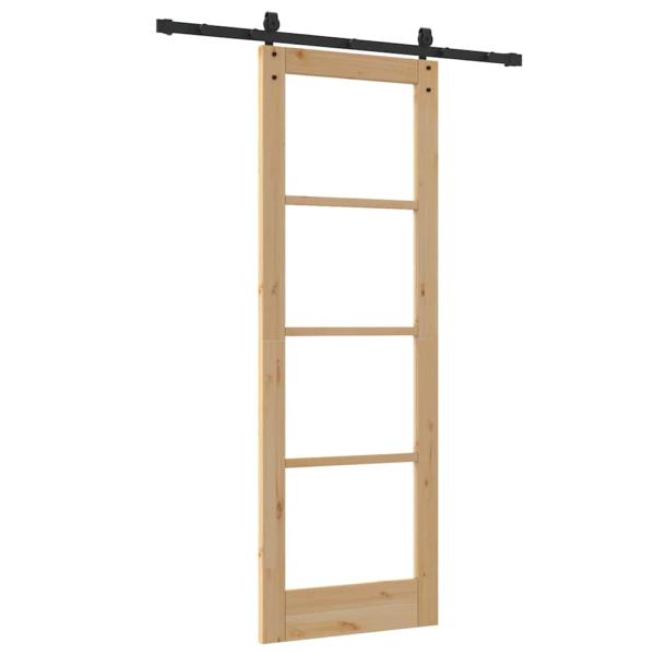 Schiebetür mit Beschlagset "ORKDAL" 73,5x211 cm