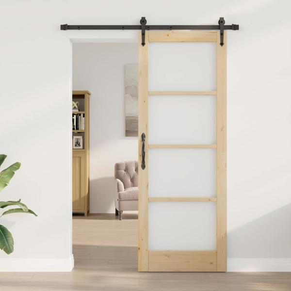 Schiebetür mit Hardware-Set 'ORKDAL'78x211 cm