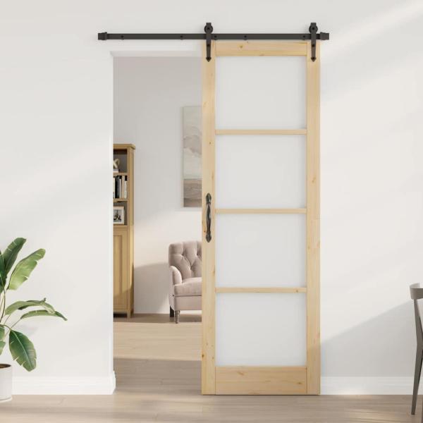 Schiebetür mit Hardware-Set 'ORKDAL'78x232 cm