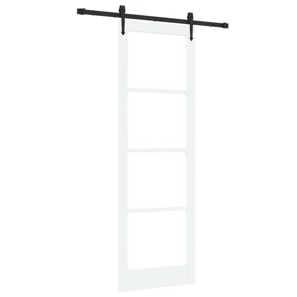 Schiebetür mit Beschlagsatz ORKDAL Weiß 78x232 cm