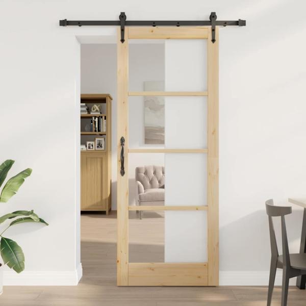 ARDEBO.de - Schiebetür mit Beschlag-Set 'ORKDAL'83x211 cm