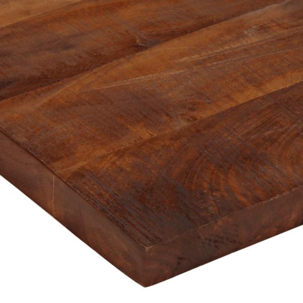Tischplatte 70x70x2,5 cm Quadratisch Altholz Massiv