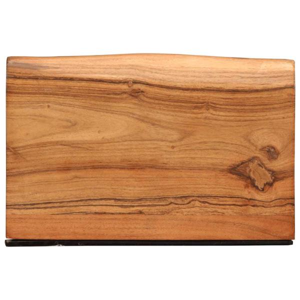 Wandregale 2 Stk. 30x20x3,5 cm Massivholz Akazie