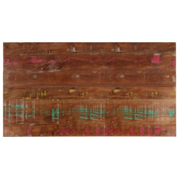 ARDEBO.de - Tischplatte 110x60x3,8 cm Rechteckig Altholz Massiv