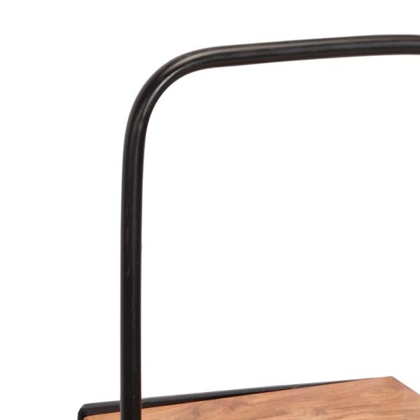 Wandregale 5 Stk. Massivholz Akazie