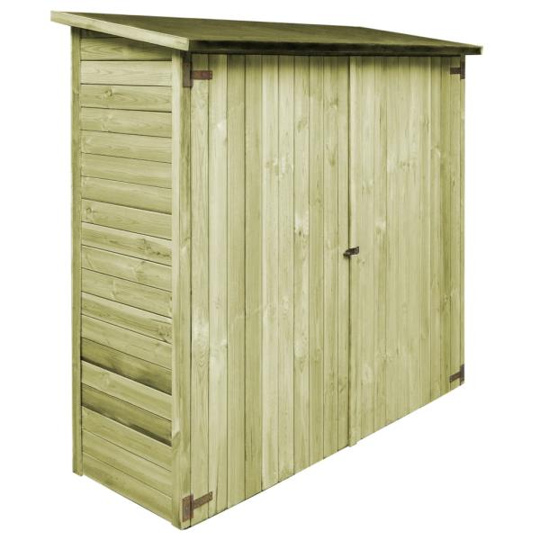 Garten-Geräteschuppen Kiefernholz Imprägniert 182x76x175 cm