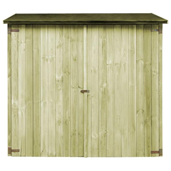 Garten-Geräteschuppen Kiefernholz Imprägniert 182x76x175 cm