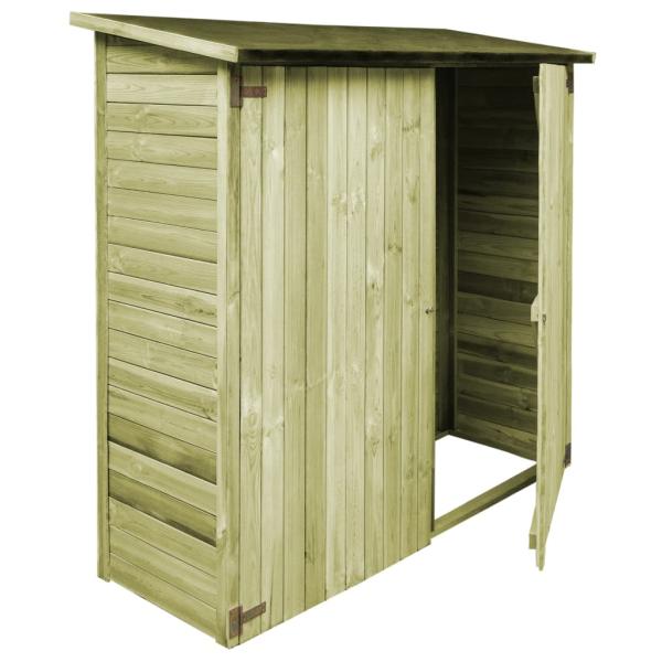 Garten-Geräteschuppen Kiefernholz Imprägniert 182x76x175 cm