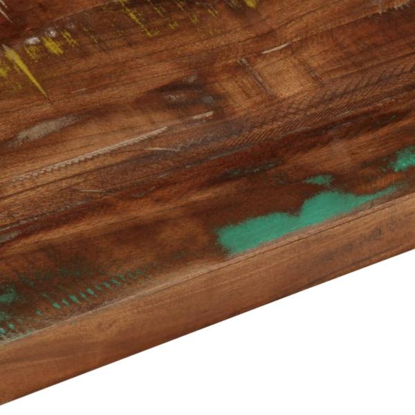 Tischplatte 70x70x3,8 cm Quadratisch Altholz Massiv