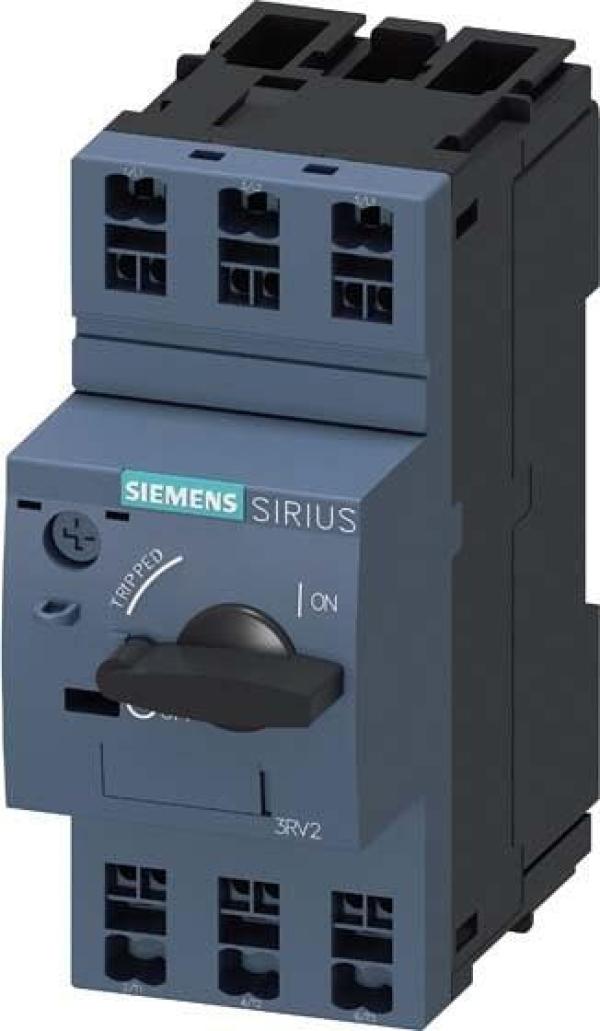 ARDEBO.de Siemens 3RV2411-1DA20 Leistungsschalter Baugröße S00 für den Trafoschutz A-Auslöser 2,2...3,2 A N-Auslöser 65 A Federzuganschluss