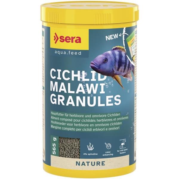 ARDEBO.de sera Cichlid Malawi Granules 1.000 ml (565 g)