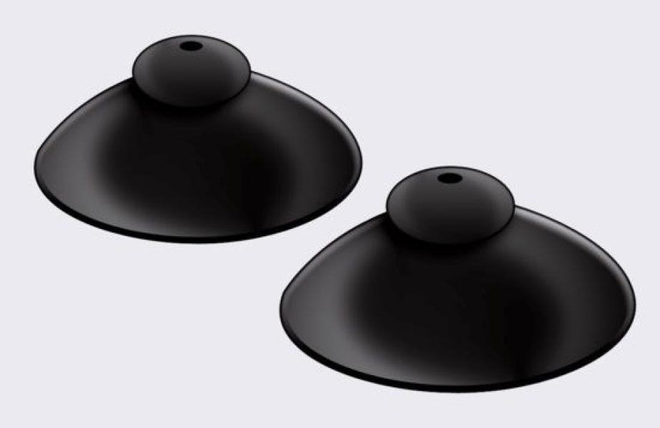 ARDEBO.de sera Saughalter für Halteplatte für flore CO2 Aktiv-Reaktor 500 / 1000 (2 St.)