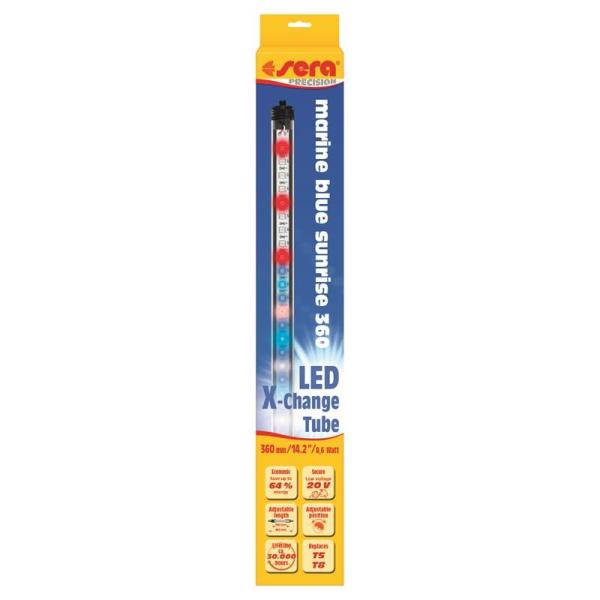 ARDEBO.de sera LED X-Change Tube marine blue sunrise 360