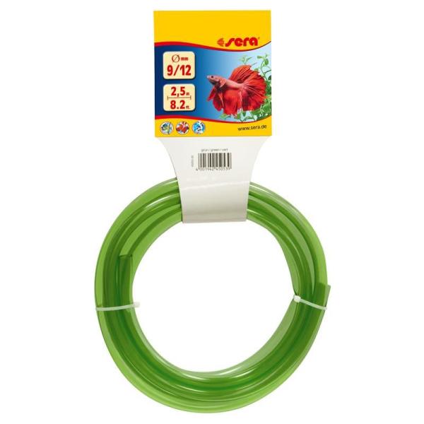 ARDEBO.de sera Schlauch 9/12 grün 2,5 m