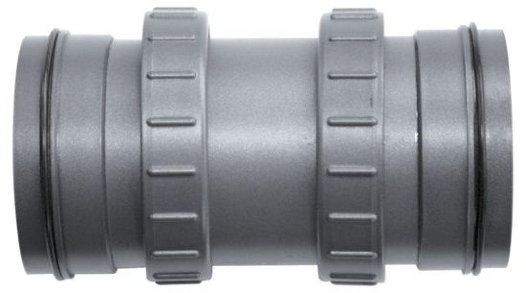 ARDEBO.de sera pond Hauptrohr mit Schraubringen - Ersatzteil für UV-C-System 55 W 