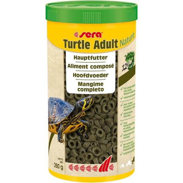 ARDEBO.de sera Turtle Adult Nature 1.000 ml (60 g)