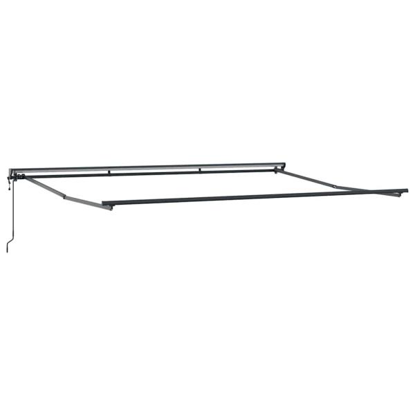 Automatische Einziehbare Markise Schwarz 450x300 cm