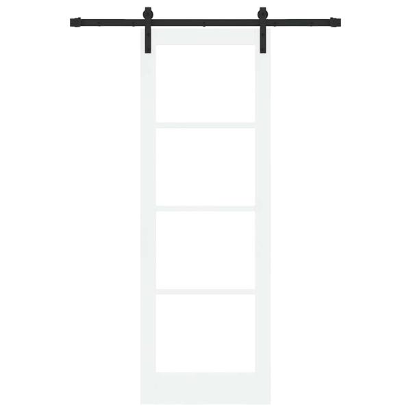 Schiebetür mit Bausatz 'ORKDAL'Weiß 73,5x211 cm