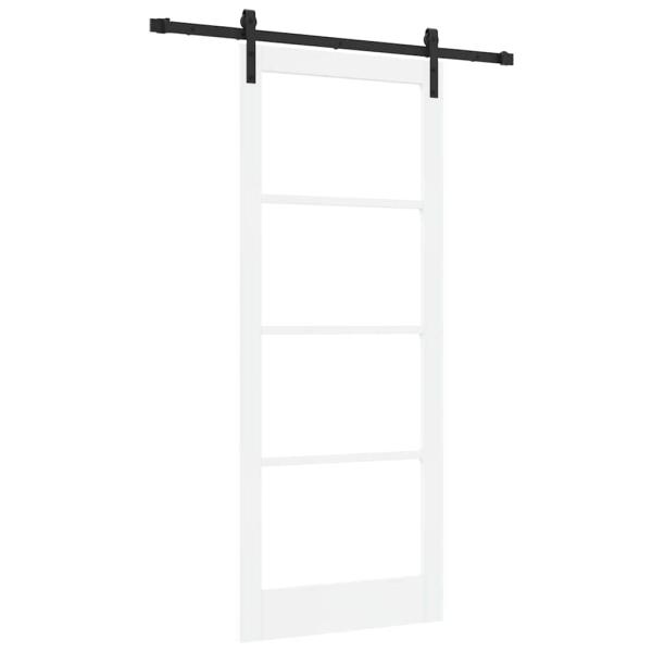 Schiebetür mit Beschlagsatz 'ORKDAL'Weiß 86x211 cm
