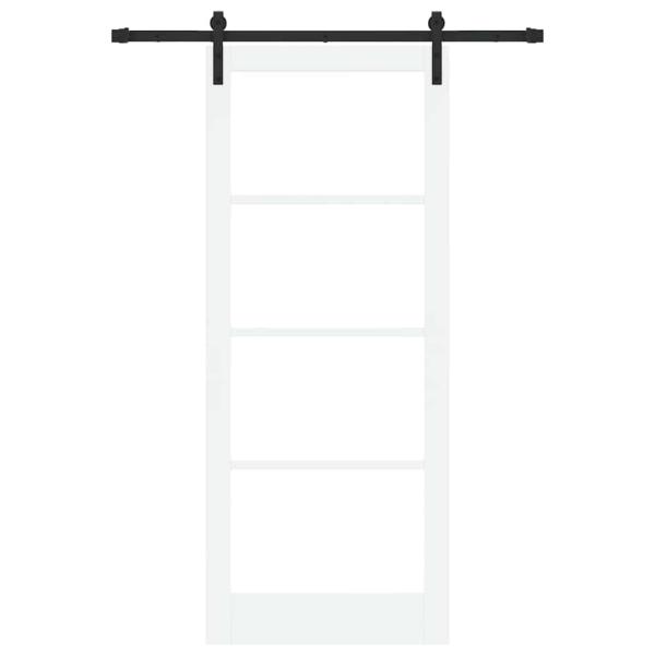 Schiebetür mit Beschlagsatz 'ORKDAL'Weiß 86x211 cm