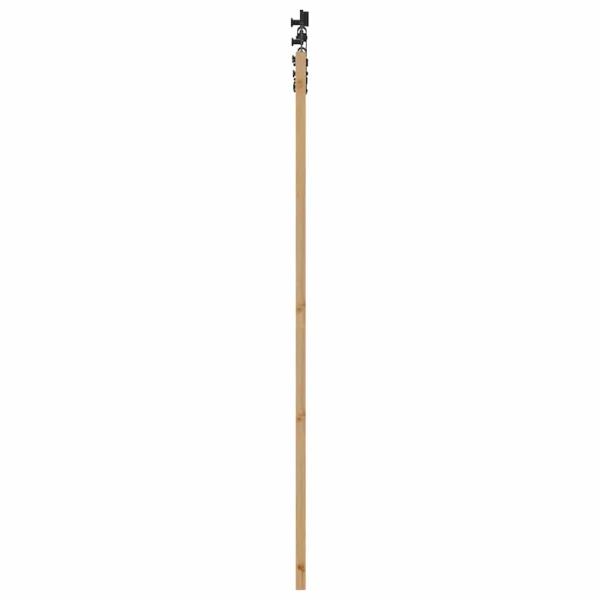Schiebetür mit Beschlägen 78x202 cm Aus massivem Kiefernholz