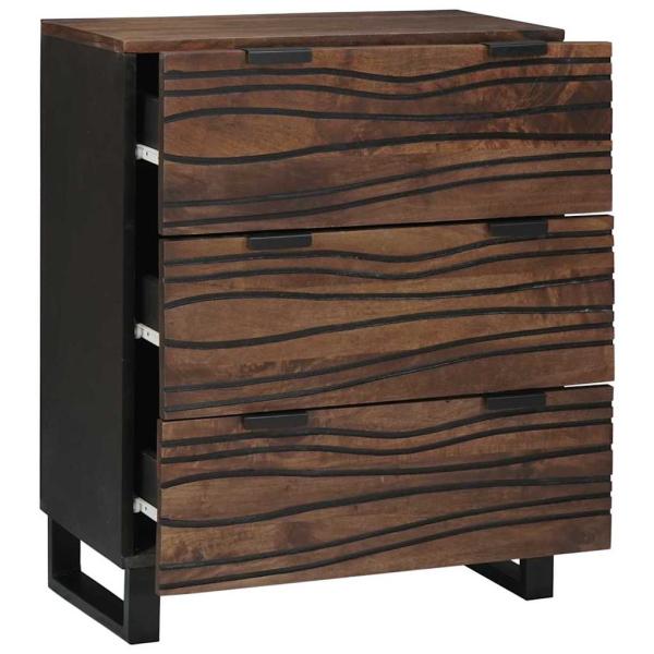 Sideboard 60x33,5x75 cm Massivholz Mango